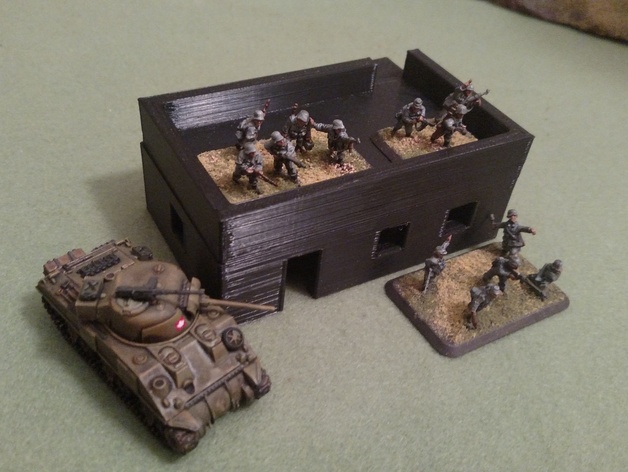 WW2 in 15mm - North Africa House 1