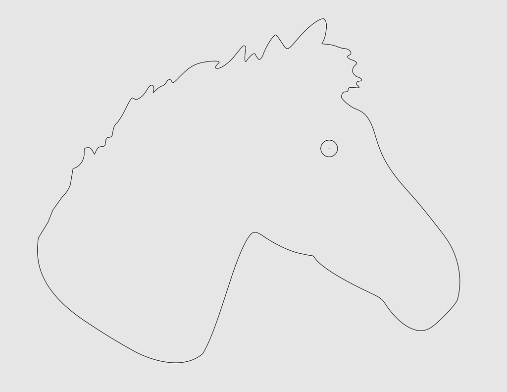 Horse Head SVG