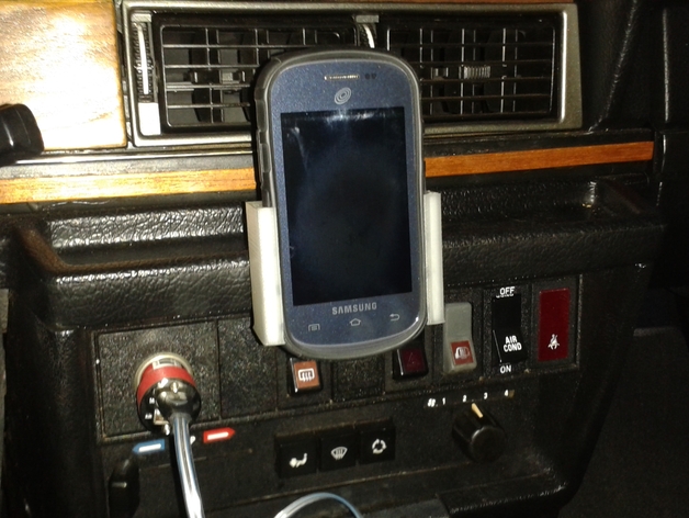 Volvo 240 phone holder