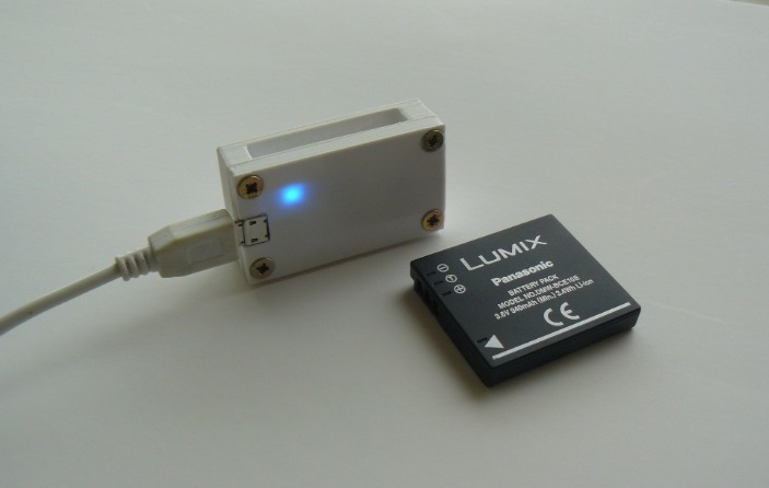 Panasonic Lumix battery pack DMW-BCE10E Charger based on TP4056
