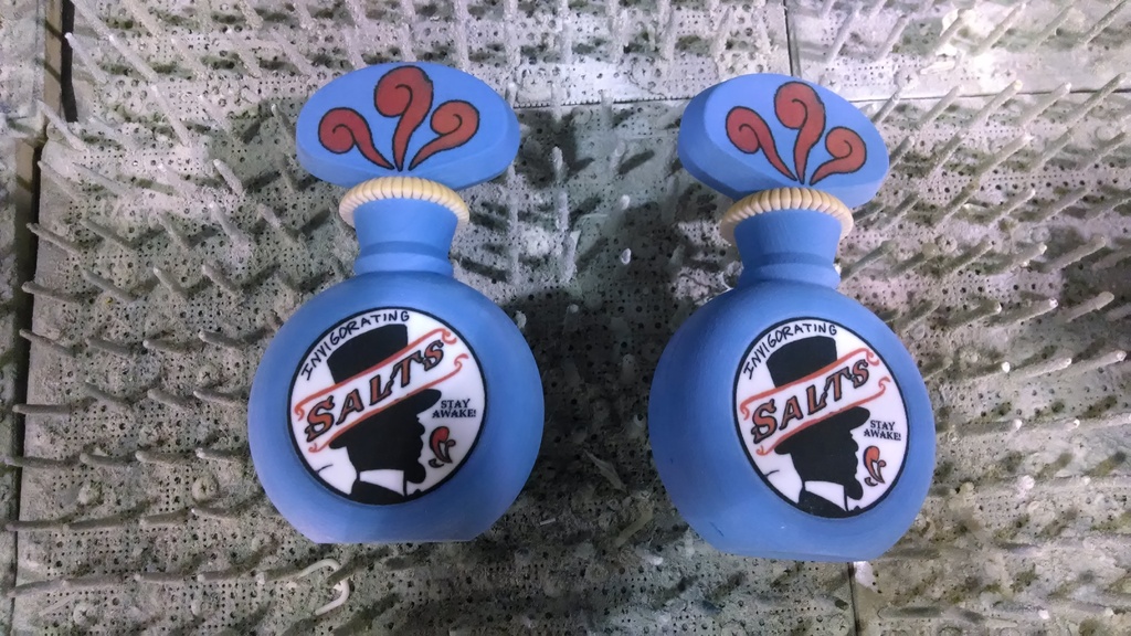 Phial of Salts Bottle - Full-Color Solid