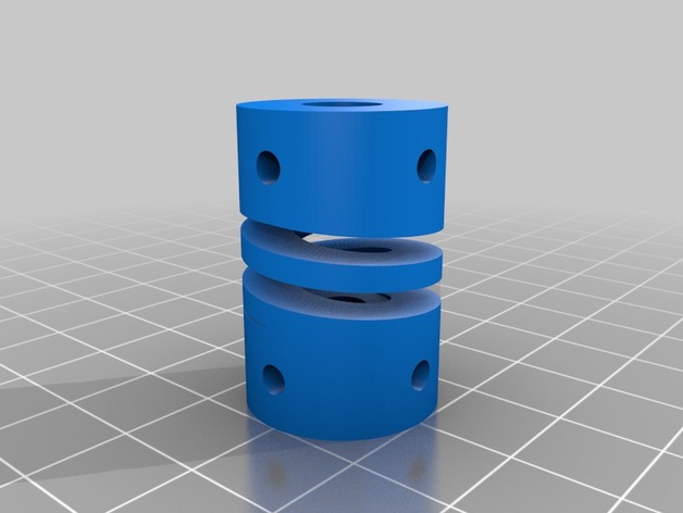 My Customized Flexible helical coupling 7.8x5