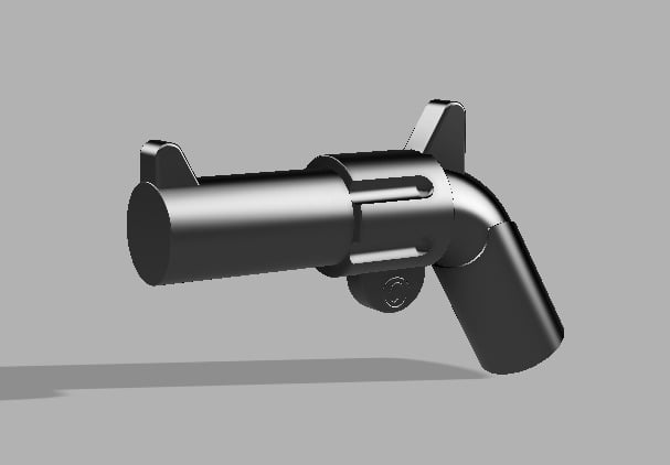 Lego Pistol Revolver