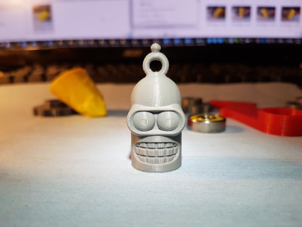 Bender Head Keychain
