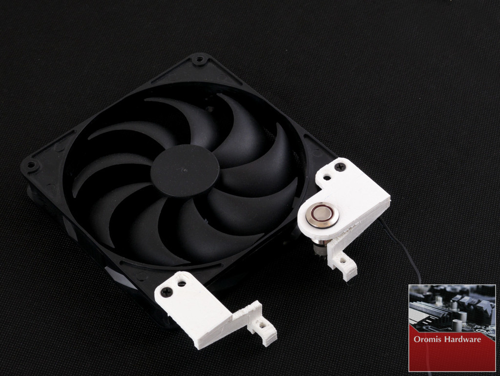 BC1 Open Benchtable - 120/140mm Fan and Push-Button Holder