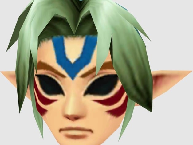 Zelda Link fierce deity mask