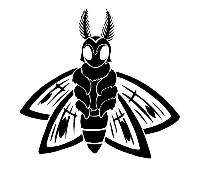 Moth stencil