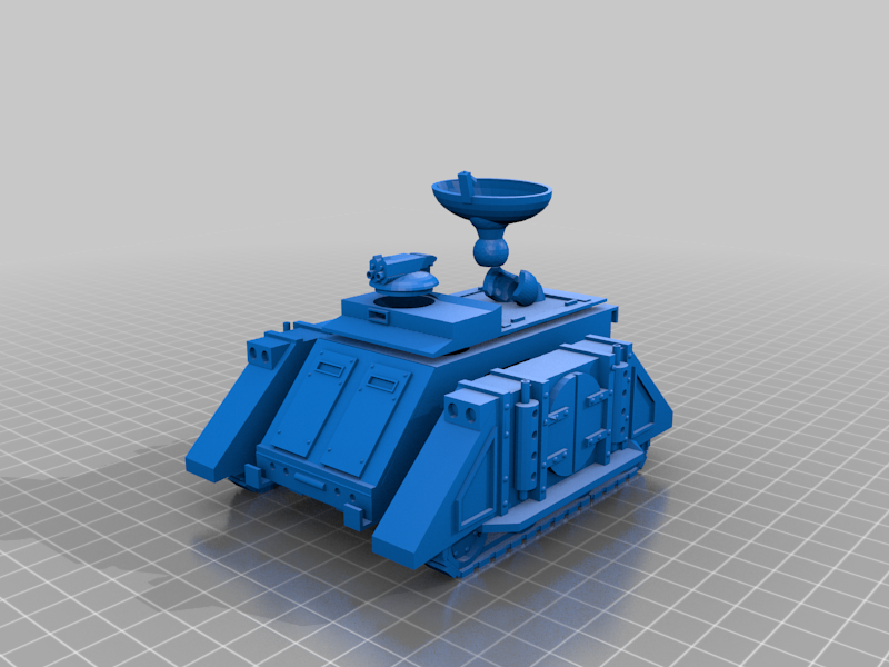 Space Army command vehicle