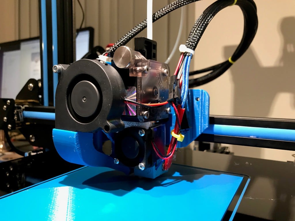CR-10 E3D Titan Direct Drive Extruder Mount for V6 and Volcano