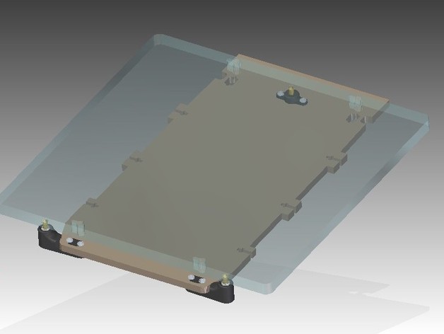 Ultimaker buildplate 3 point levelling
