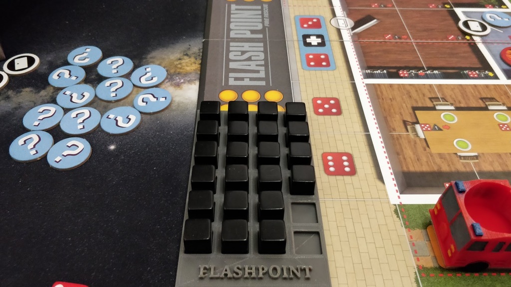 Flash Point Fire Rescue Damage Tray