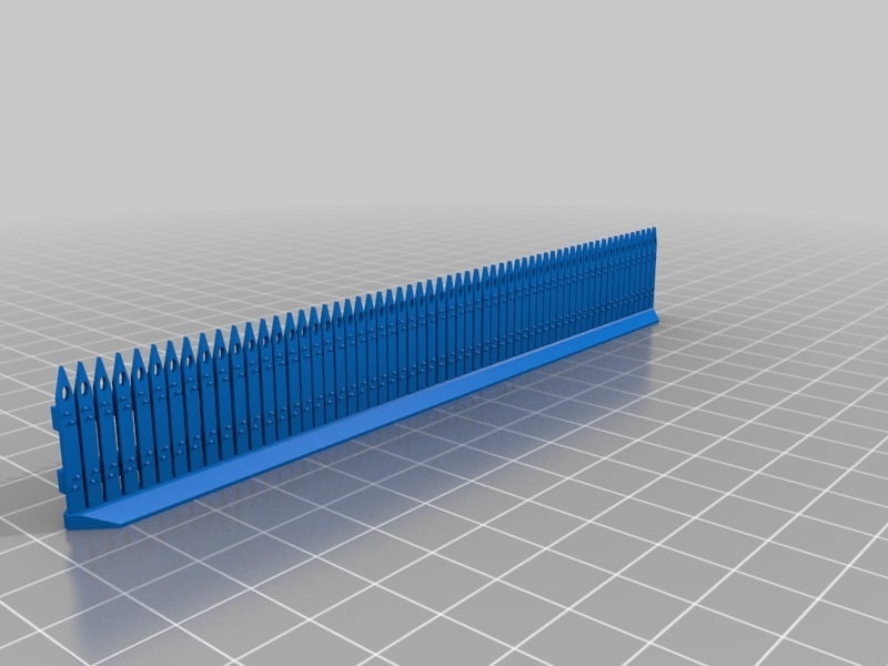 15cm Wooden fence (28mm Scale)