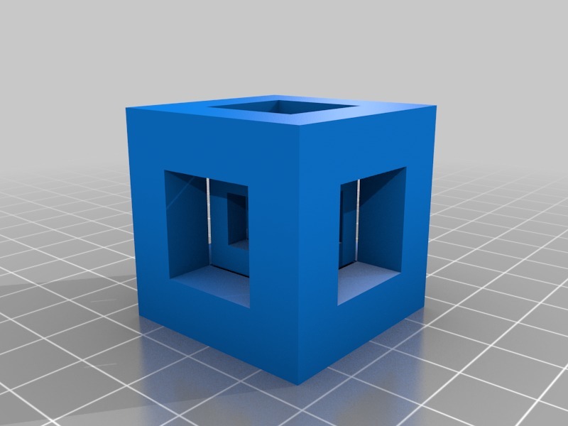 (3D Slash) 20mm_calibration_cube