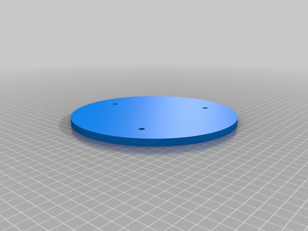 Disc for BQ Ciclop by 3d printing