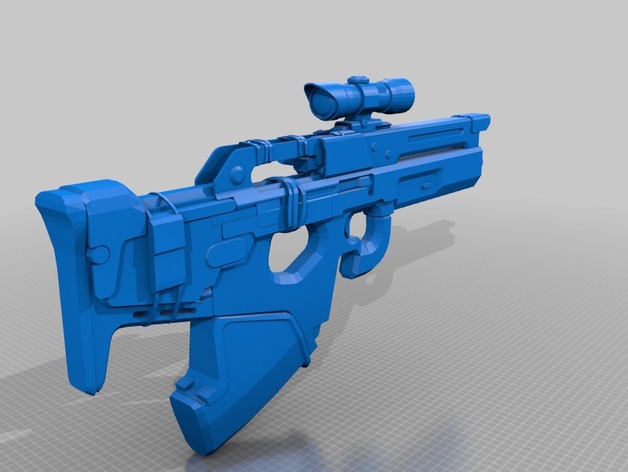 Destiny Exotic scout rifle Mida Multitool 1:1 Scale