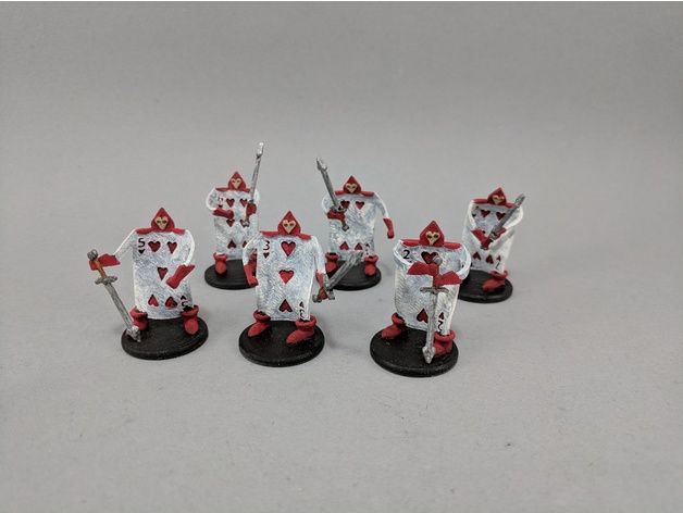 Image of 28mm Playing Card Warriors