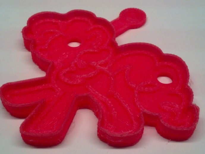 Pinky Pie - My Little Pony - Cookie Cutter - modified