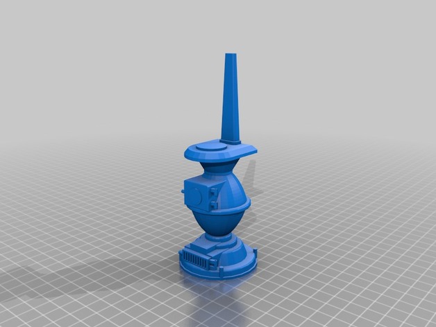 FICHIER pour imprimante 3D : cheminée - poele Wood_Stove_001_preview_featured