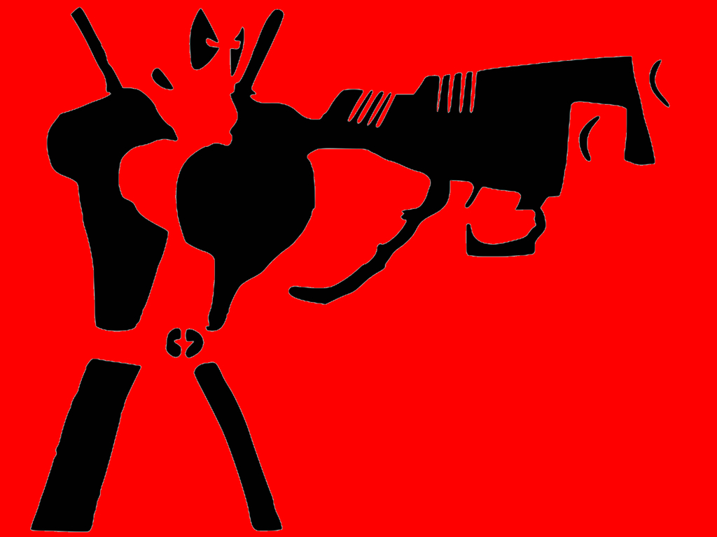Deadpool stencil 6