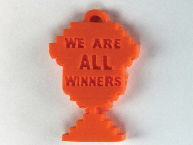 Winners Souvenir Pendant For Maker Faire