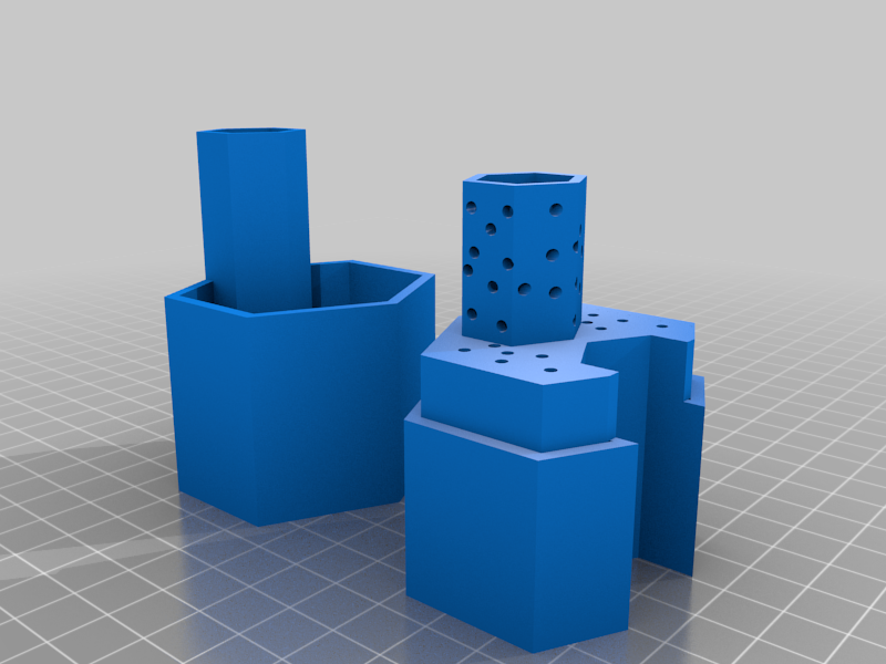 Self Watering Hex Pot