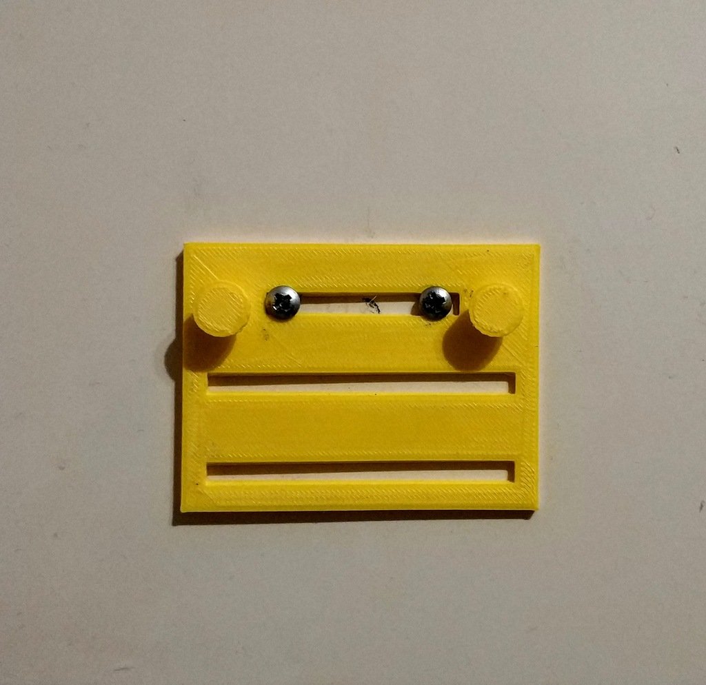 Adapter for Lego man toilet paper holder