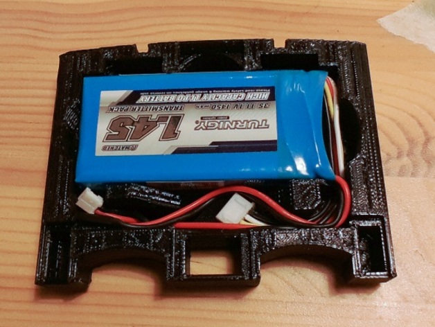 Minelab Sovereign GT custom lithium polymer (lipo) battery pack holder