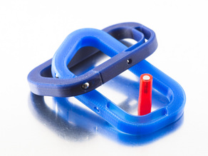 Autolocking Carabiner 3D model