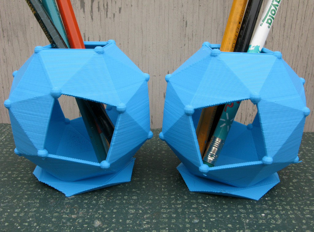 Snub Archimedean Pencil Holders