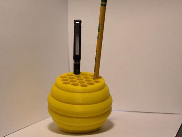 Desk Hive (pencil holder)