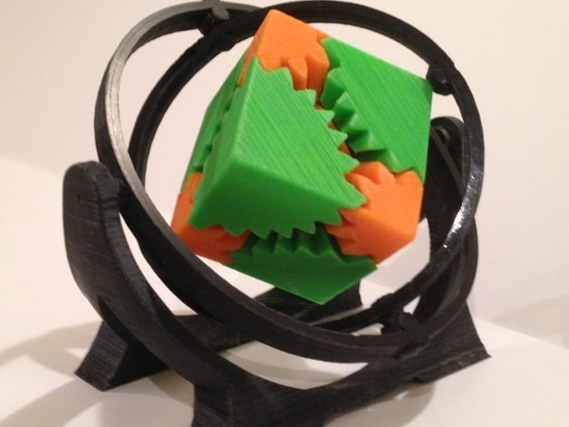Gyroscopic Gimbal Mount for Emmett's Cube Gear