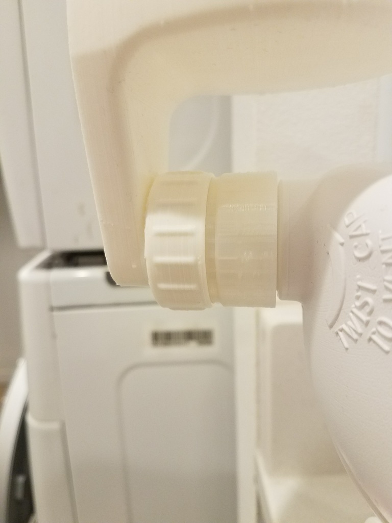 Kirkland detergent adapter for laundry soap holder