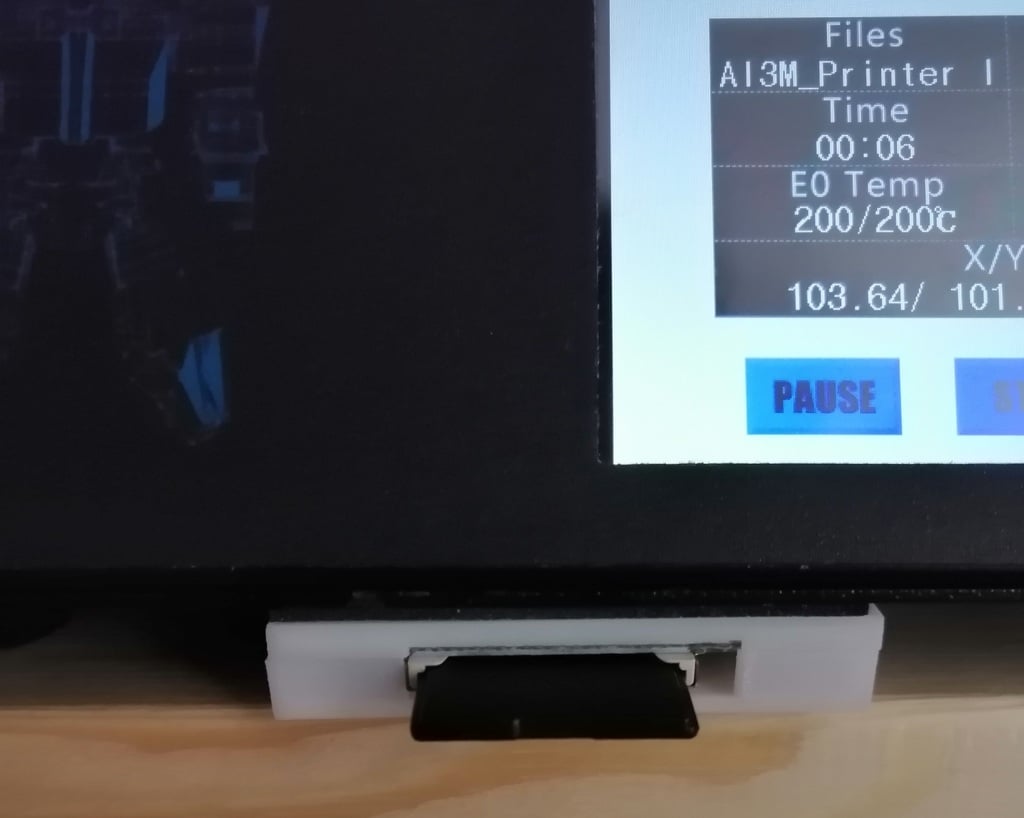 Anycubic Mega-S External SD card reader Holder