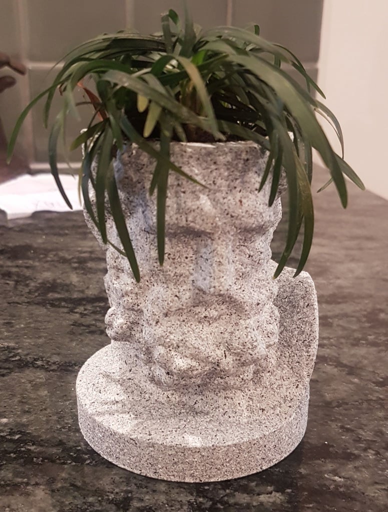 Human Head Flower Pot (Herakles)