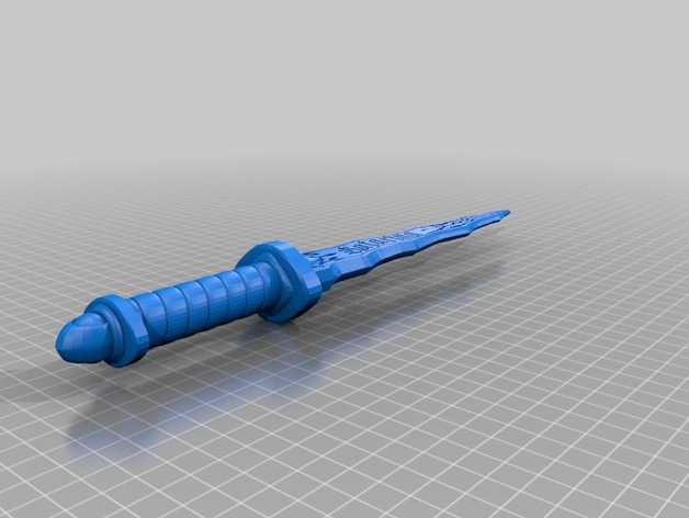 3D Print Dagger Model