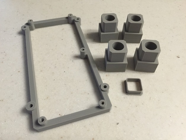 Rigidbot upgrade kit - Printed parts