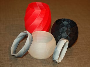 Polygon Vase, Cup, and Bracelet Generator