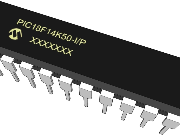 8, 16 & 20-pin DIPs - 20-pin PIC18F14K50-I/P