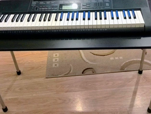 The table for musical instrument