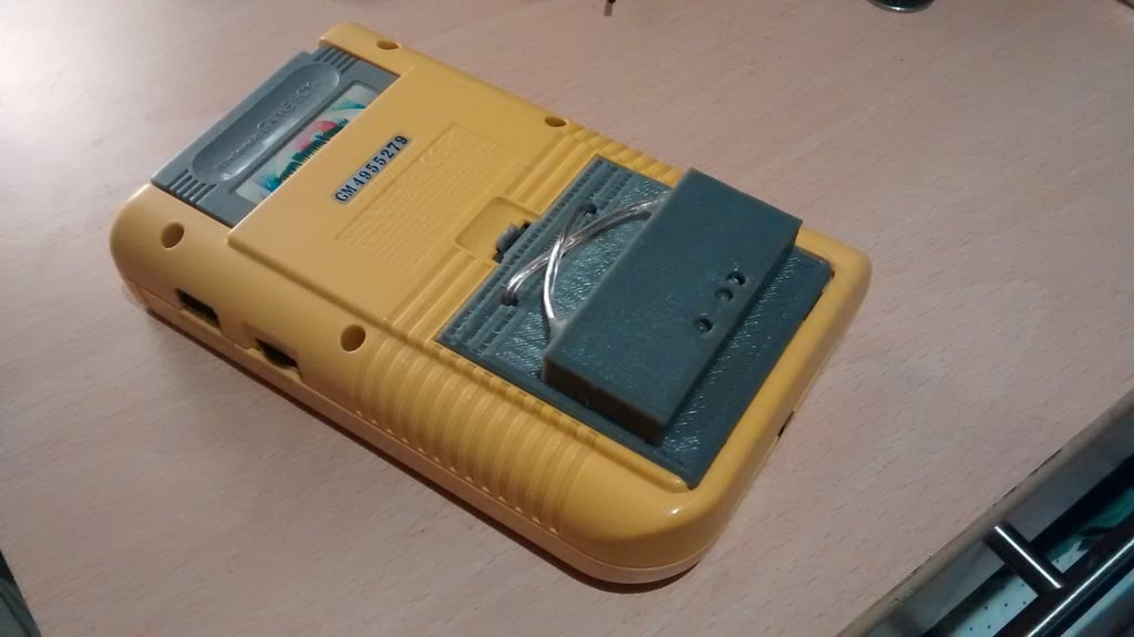3D Printed Gameboy Lithium Ion Battery Pack