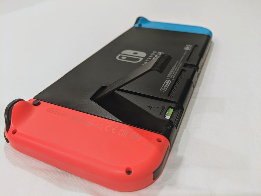 Nintendo Switch Kickstand / MicroSD cover (Improved)