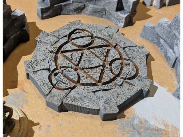 Image of Fantasy Wargame Terrain - Teleport/Summoning Circles