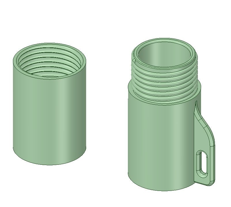 Chapstick Keychain