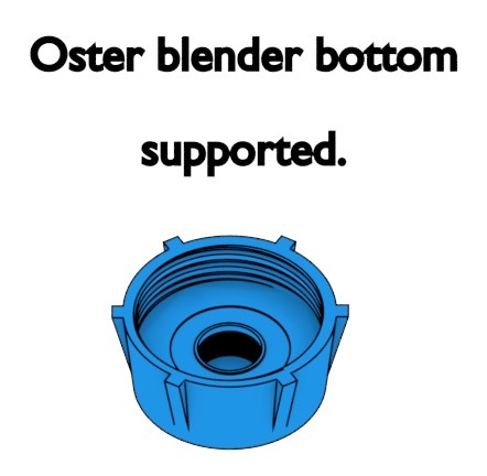 Oster Blender Bottom supported