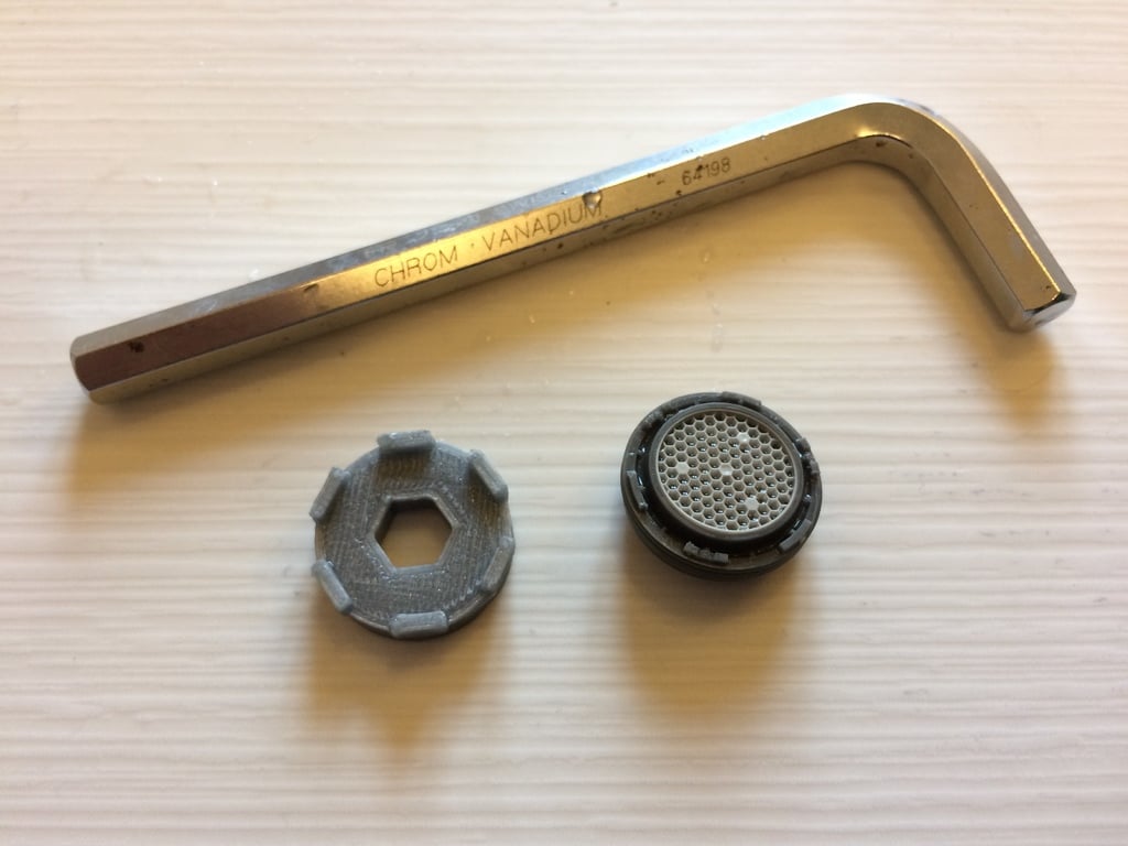 Faucet Particle Filter Removal Tool Wrench