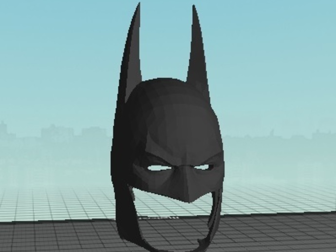 Batman Cowl by Ecogeeco - Thingiverse