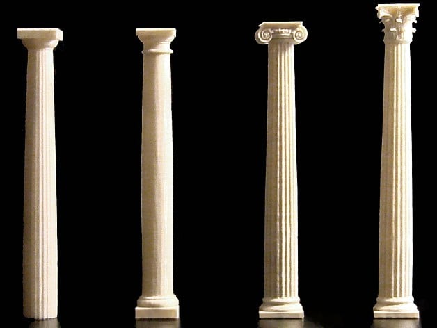 Four Classical Columns
