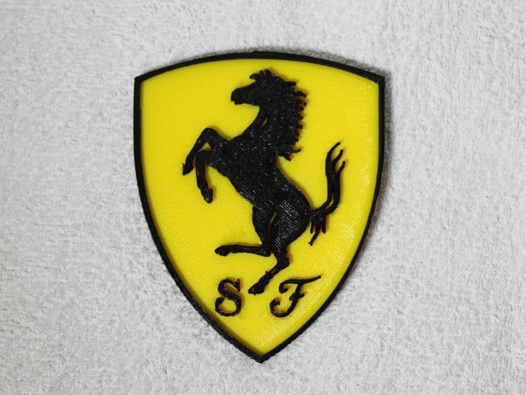 Ferrari Logo (2 Parts)
