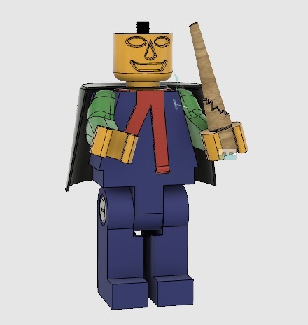 Giant Lego -like Guy - Harry Potter accessories
