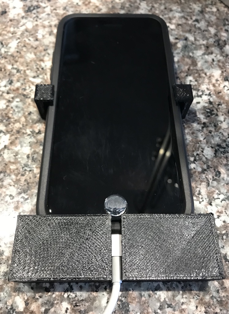 iPhone 6/7/8 w/ Otterbox Symmetry car vent holder